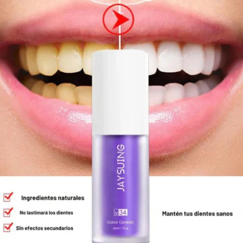 PURP WHITE - Crema blanqueadora de dientes